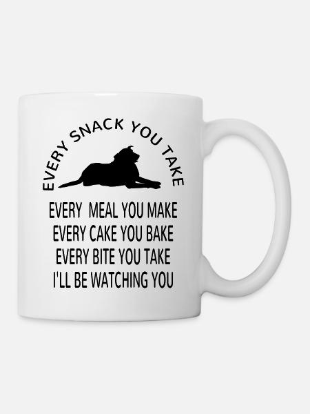 Hund Hunde lustige Sprüche Hundebesitzer Treue Fun - Tasse - Weiß