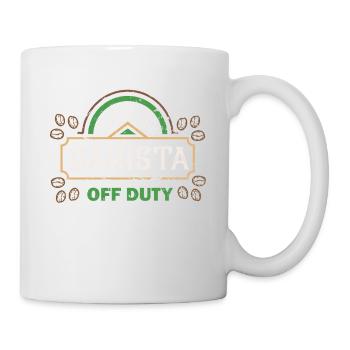 Barista Of Duty - Barista - Mug - white - Right