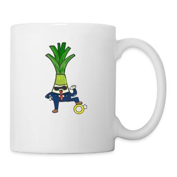 Lauch Junggesellenabschied JGA Trauung Hochzeit - Tasse - Weiß - Rechts