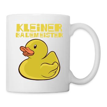 Bademeister Freibad See Pool Schwimmer Kleiner - Tasse - Weiß - Rechts
