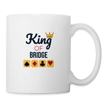 Play Cards Bridge game Addict Fan Player Gamer - Mug - white - Right