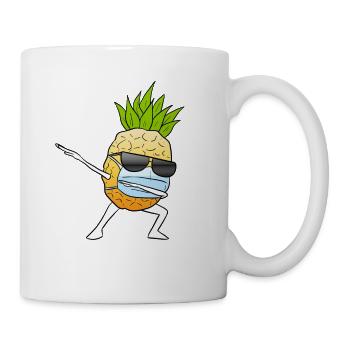 Ananas - Mug blanc - blanc - Droite