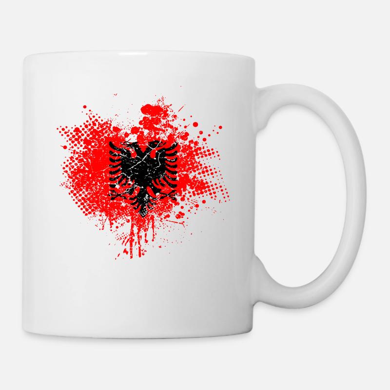 Albanie Pavillon - Mug blanc - blanc