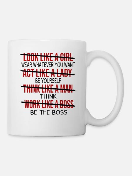 Cadeau féministe féministe féministe - Mug blanc - blanc