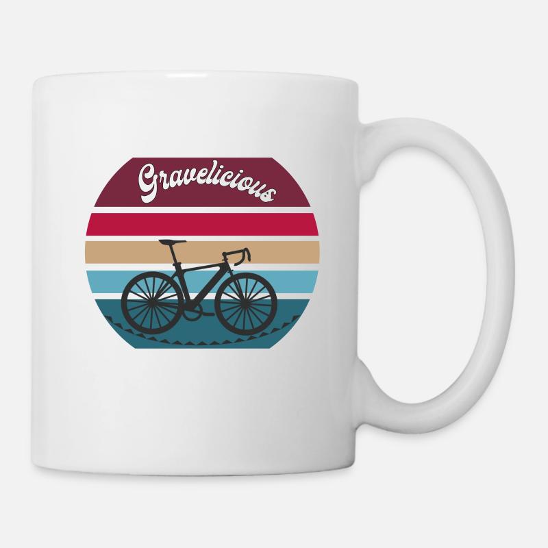 Gravelicious! - Tasse - Weiß