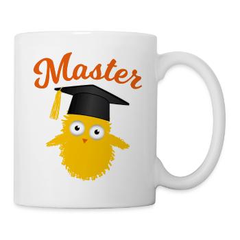 Master Chicks Funny Study Graduation Gift - Mug - white - Right