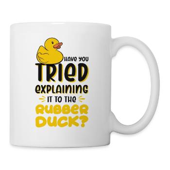 Programmer Programming Duck Rubber Duck - Mug - white - Right