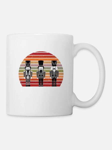 Nutcracker Geschenk für Nussknacker Trupp Freunde - Tasse - Weiß