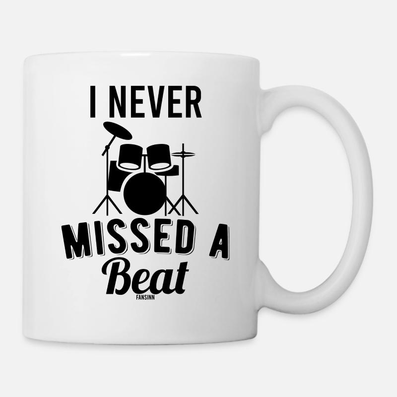 Drummer Band trommeln - Tasse - Weiß