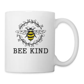 Biene Imker Honig Honigbiene Hummel Wespe Bee - Tasse - Weiß - Rechts