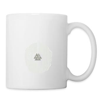 Wikinger Viking Valhalla Odin Thor Germane Wolf - Tasse - Weiß - Rechts