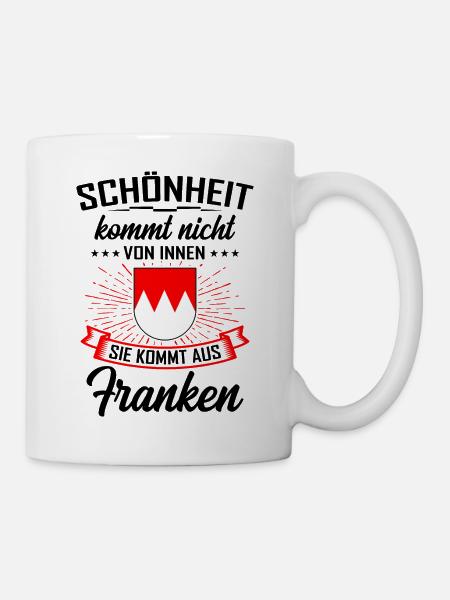 Franken - Tasse - Weiß