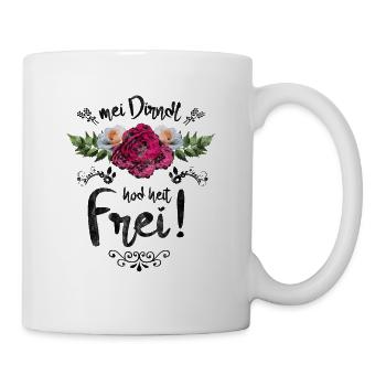Super Tracht Spruch für Biertrinker Geschenk - Tasse - Weiß - Rechts