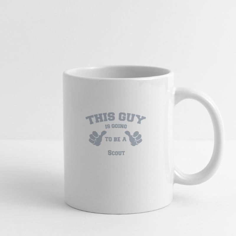 Dieser Typ wird ein Pfadfinder sein Tasse