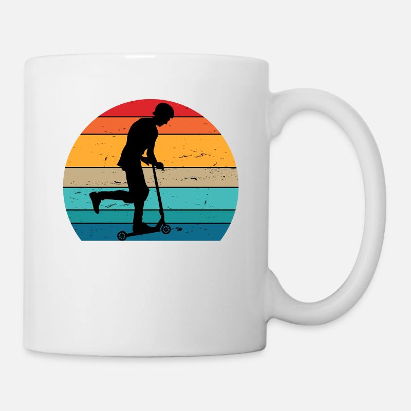 Scooter - Tasse - Weiß