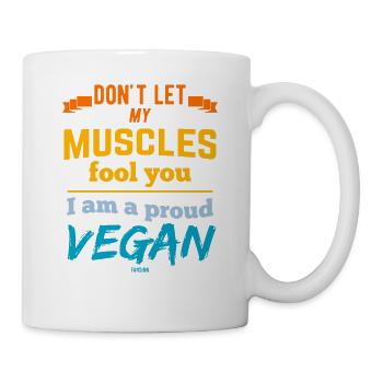 Vegan Vegan Veganism Veggie Gift - Mug blanc - blanc - Droite
