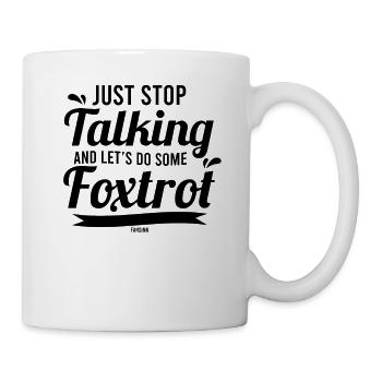 Foxtrott tanz Tanzkurs - Tasse - Weiß - Rechts