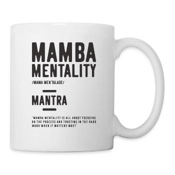Mamba Mentality Motivational Quote Inspirational - Tasse - Weiß - Rechts