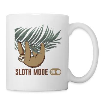 Sloth - Tasse - Weiß - Rechts