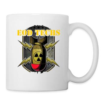 EOD Tech Explosive Ordinance Disposal Quote - Mug - white - Right