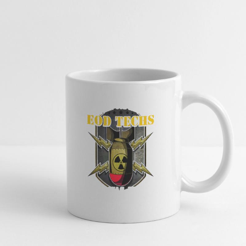 Devis sur l'élimination des explosifs EOD Tech Mug blanc