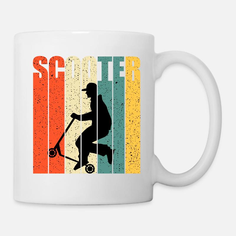 Scooter - Tasse - Weiß