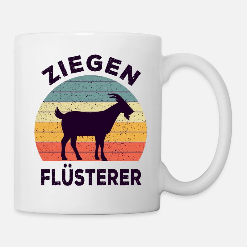 Ziegen Flüsterer - Tasse - Weiß