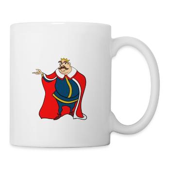 Man bringe mir eine Tür ich möchte gehen Krone - Tasse - Weiß - Rechts