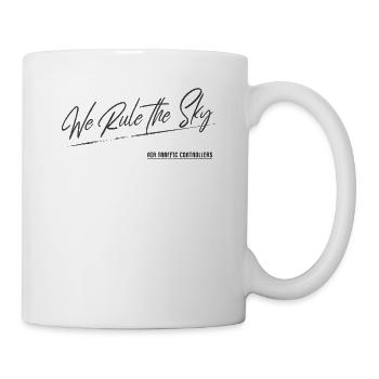 Contrôleurs de la circulation aérienne Nous gouvernons le cadeau du ciel pour les contrôleurs de la circulation aérienne - Mug blanc - blanc - Droite