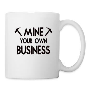 crypto mining - Tasse - Weiß - Rechts
