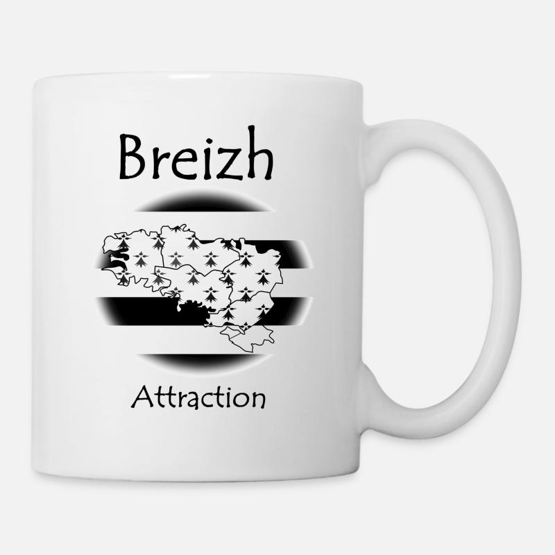 Breizh attraction - Mug blanc - blanc
