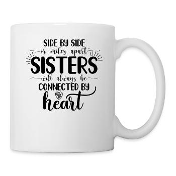 Side by side or mileSide by side or miles apart Si - Mug - white - Right