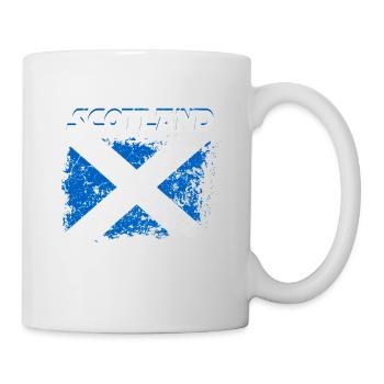 Scotland Flag Scottish Coat of Arms Scottish - Mug - white - Right