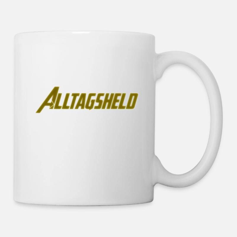 Alltagsheld - Tasse - Weiß