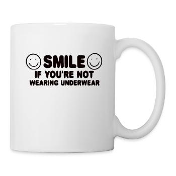 Lustige Sprüche Geschenk - Tasse - Weiß - Rechts
