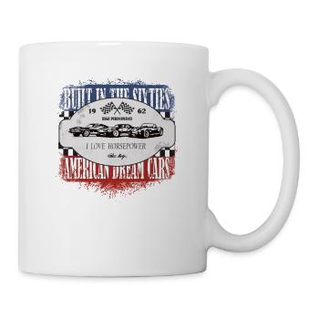 American Dream Cars Shelby Cobra gift - Mug - white - Right