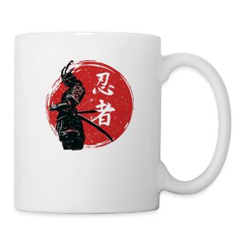 Samurai Warrior & Samurai Sword & Samurai Armor - Mug - white - Right