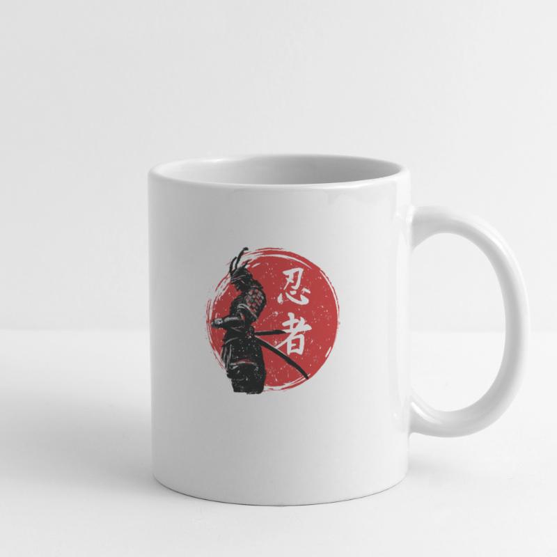 Samurai Warrior & Samurai Sword & Samurai Armor Mug