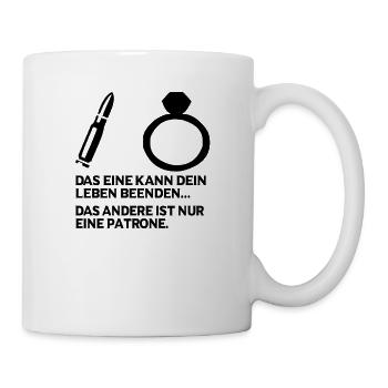 Heirat Heiraten Jga Geschenk - Tasse - Weiß - Rechts