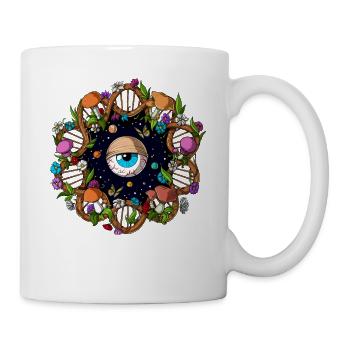 DNA-Zauberpilze - Tasse - Weiß - Rechts