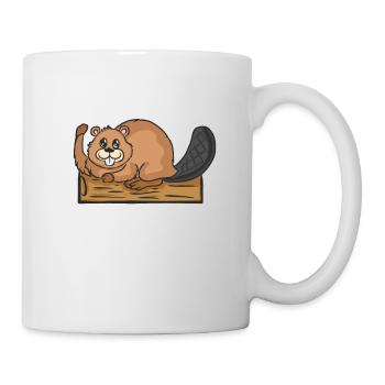Beaver Forest Rodents for Children Animal Welfare Animal Hunter - Mug - white - Right