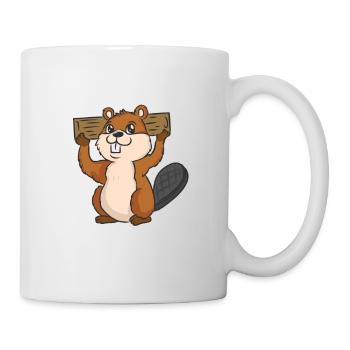 Beaver Forest Rodents for Children Animal Welfare Animal Hunter - Mug - white - Right
