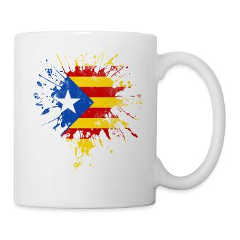 Catalonia flag - Mug - white - Right