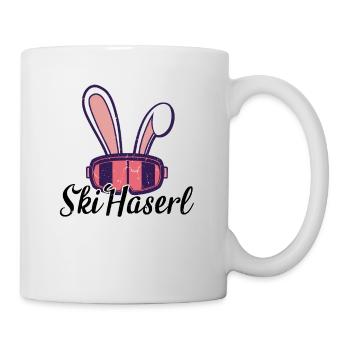 Ski Haserl - Tasse - Weiß - Rechts
