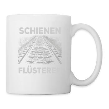 Train driver train driver rail whisperer - Mug - white - Right
