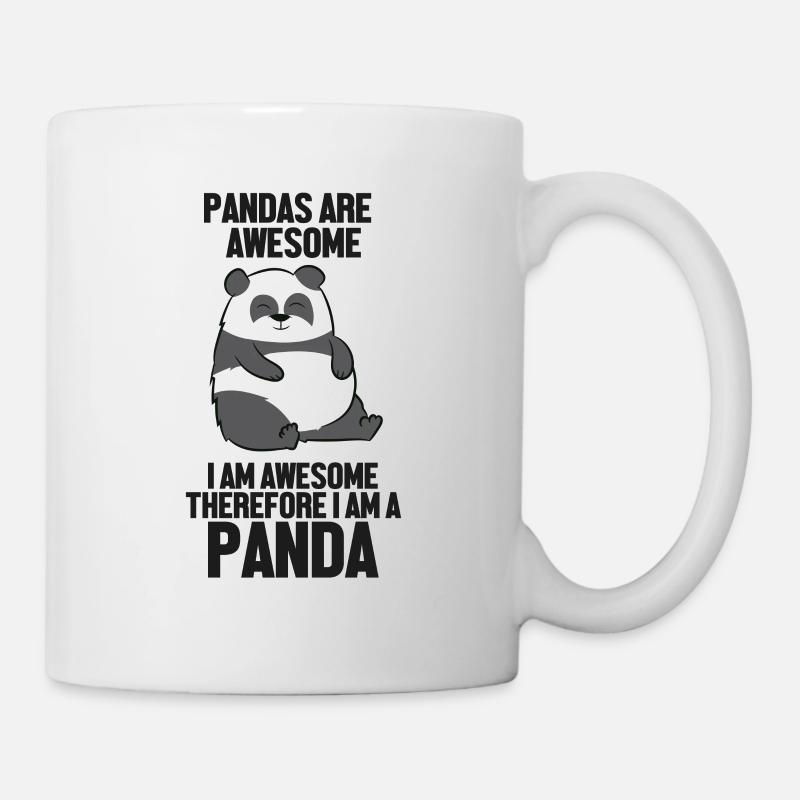 Je suis un panda - Mug blanc - blanc