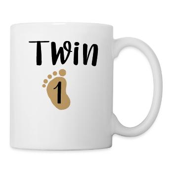 First twin | Twins - Mug - white - Right