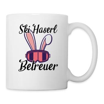 Ski Haserl Betreuer - Tasse - Weiß - Rechts