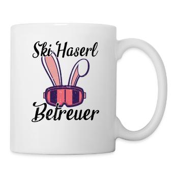 Ski Haserl Betreuer - Tasse - Weiß - Rechts