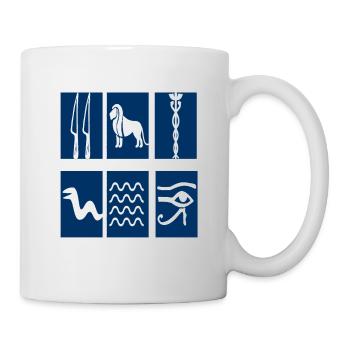Only Connect, bbc bbc2 bbc4 british tv em forster - Mug - white - Right